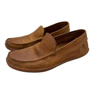 Timberland Odelay Venetian Slip-On Moc-Toe Leather Loafers Men 9